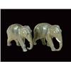 Image 1 : Two paper mache elephant figures