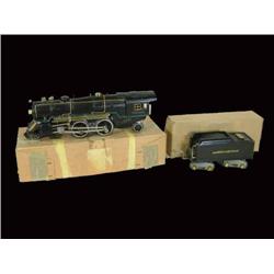 American Flyer engine and tender