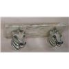 Image 1 : Early zebra head shelf, all original