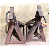 Image 1 : Qty 2 Metal Jack Auto Stands