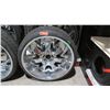 Image 2 : Qty 4 Dcenti D9000 255/30ZR24 97W XL Tires on Chrome Rims (Dual Bolt Pattern)