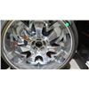 Image 3 : Qty 4 Dcenti D9000 255/30ZR24 97W XL Tires on Chrome Rims (Dual Bolt Pattern)