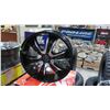Image 2 : Qty 4 AR American Racing 22x9.0 Black Rims, Blank 78.3 hub AR894 229 00 3 15