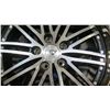 Image 3 : Qty 2 Niche M878 2085 21 Touring 20x8.5 -5x120 Black Mach Rims