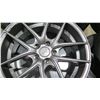 Image 2 : Qty 2 Niche M129 2085 21 Targa 20x8.5 – 5x120 Gray Rims