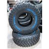 Image 1 : Qty 2 Mickey Thompson Baja MTZ P3 Tires 33x12.50R15LT