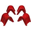 Image 2 : Energy Suspension 4.7101R C-Bushings & 4.3124R Axle Pivot Bushings 66-79 Ford