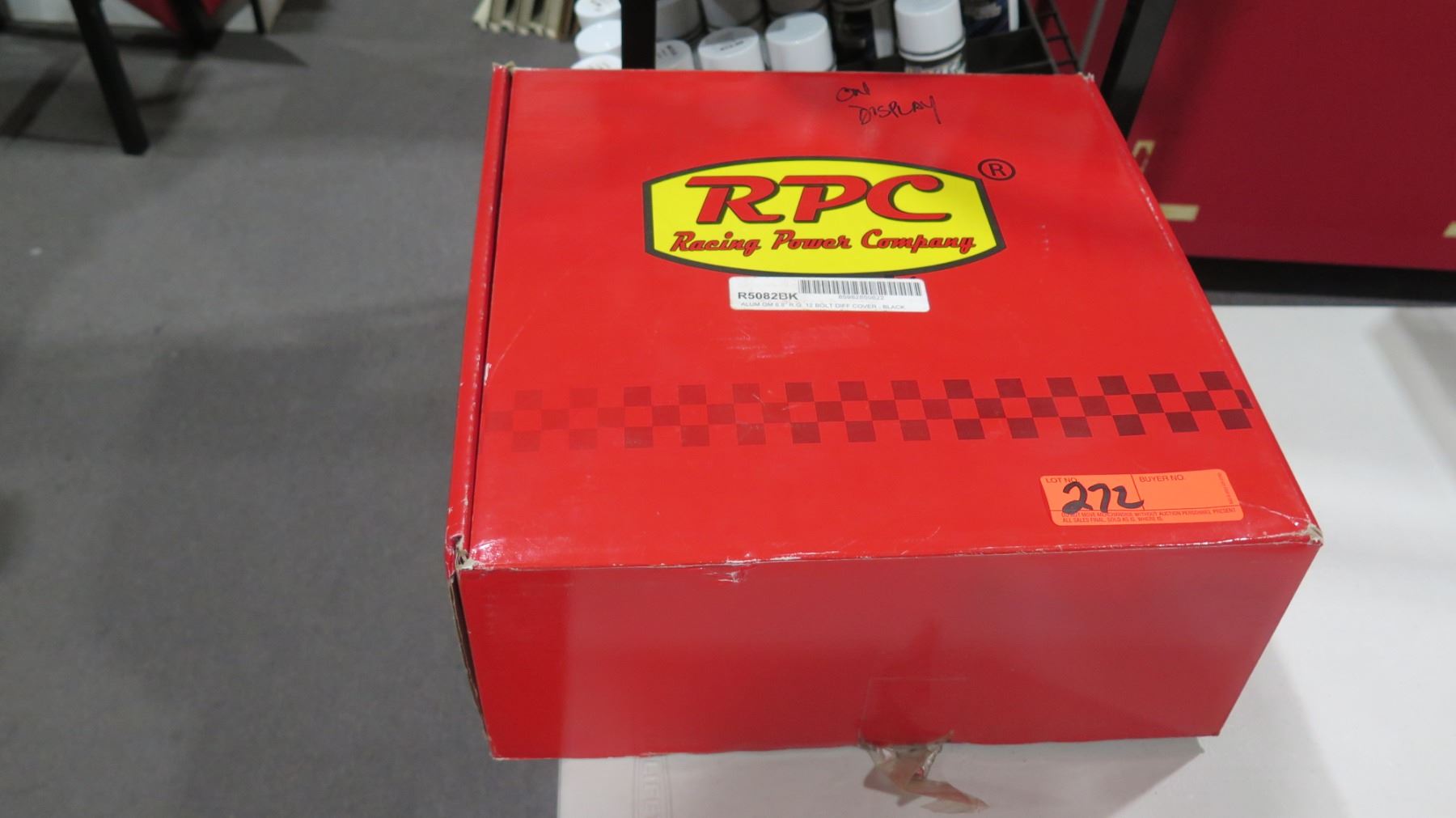 RPC Racing Power Company R5082BK Alum 12 Bolt Diff Cover - Black