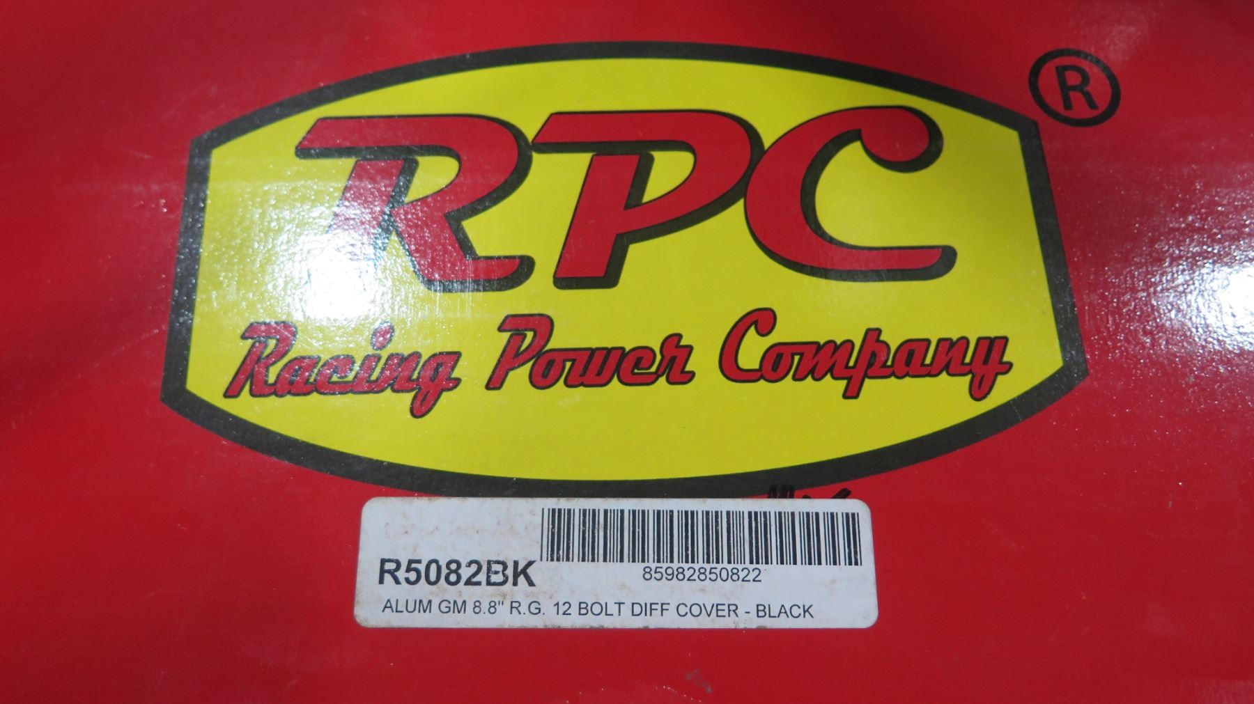 RPC Racing Power Company R5082BK Alum 12 Bolt Diff Cover - Black