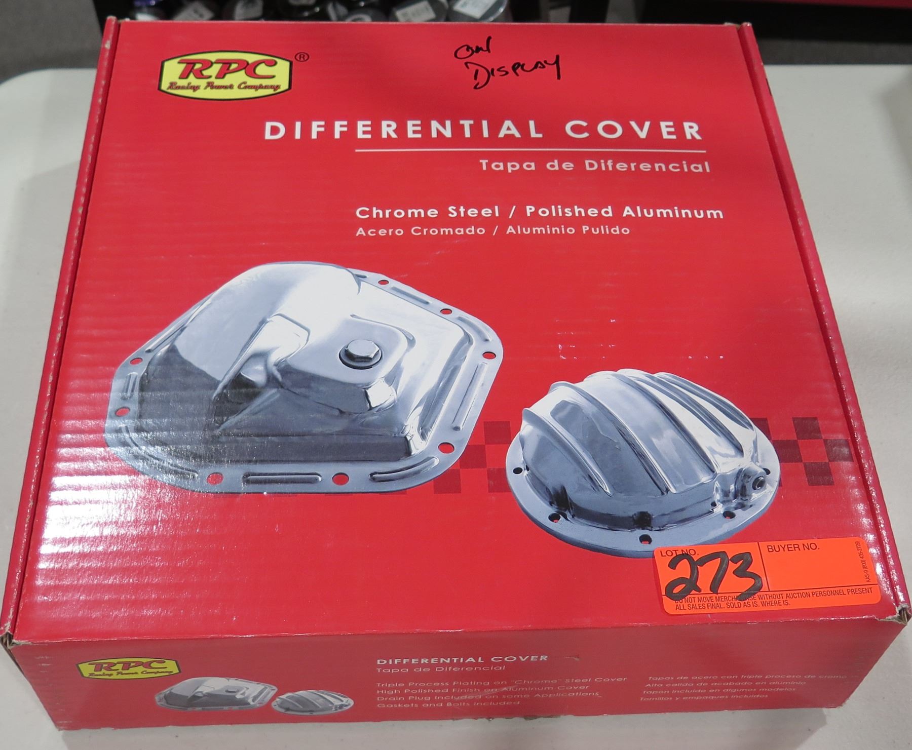 RPC Racing Power Company R5077 Alum Diff Cover - 10 Bolt Set