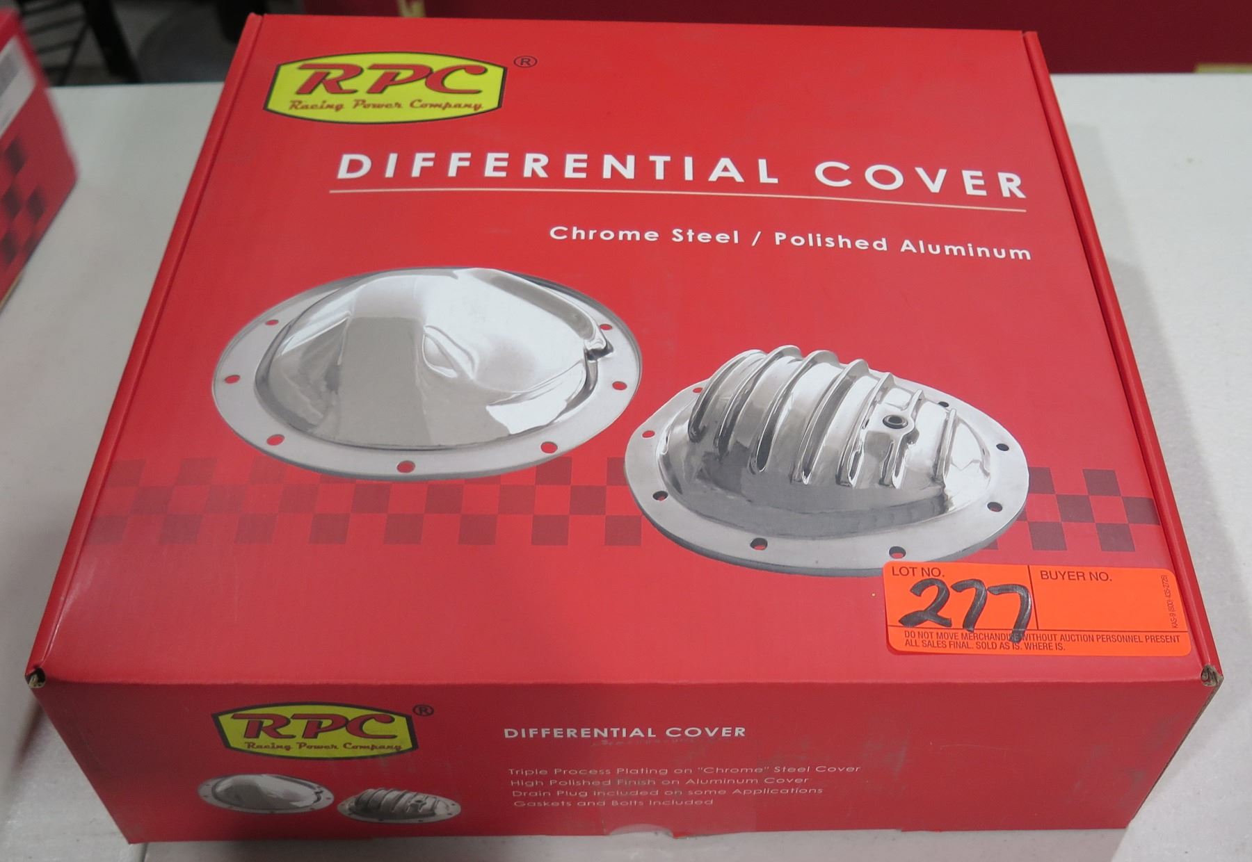 RPC Racing Power Company R9119 Jeep Diff Cover - 12 Bolt Set