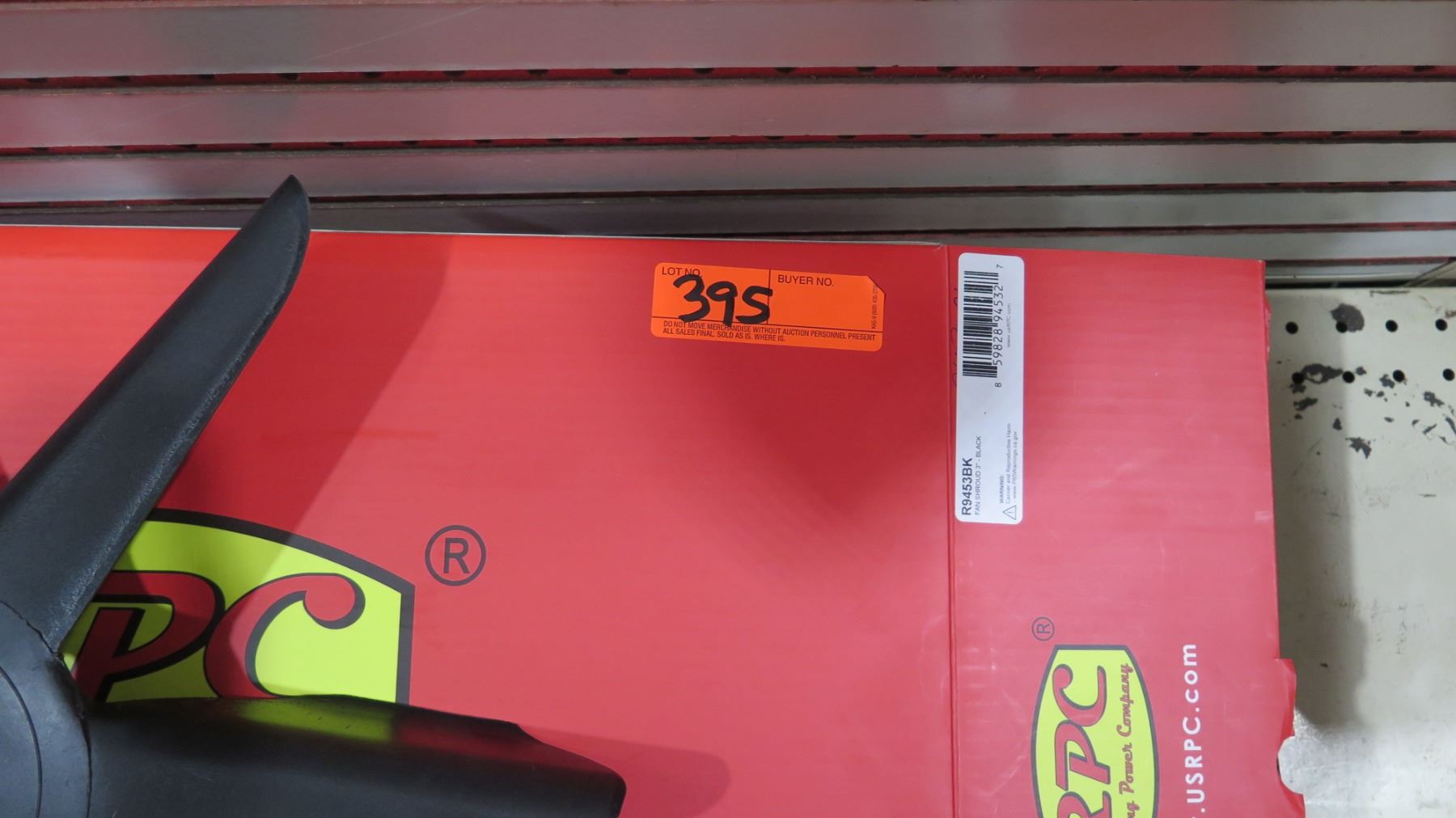 RPC Racing Power Company R9453BK Fan Shroud 3