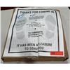 Image 1 : "Thanks for Coming In" Adhesive Floor Mats #500