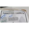 Image 2 : "Thanks for Coming In" Adhesive Floor Mats #500