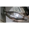 Image 2 : Qty 2 Performance Products 80-0025 Universal High Flow Catalytic Converter (Stainless Steel, Oval, S