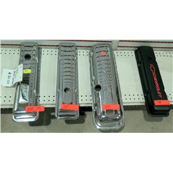 Qty 4 single Valve Covers – misc Chevy  SBC/BBC