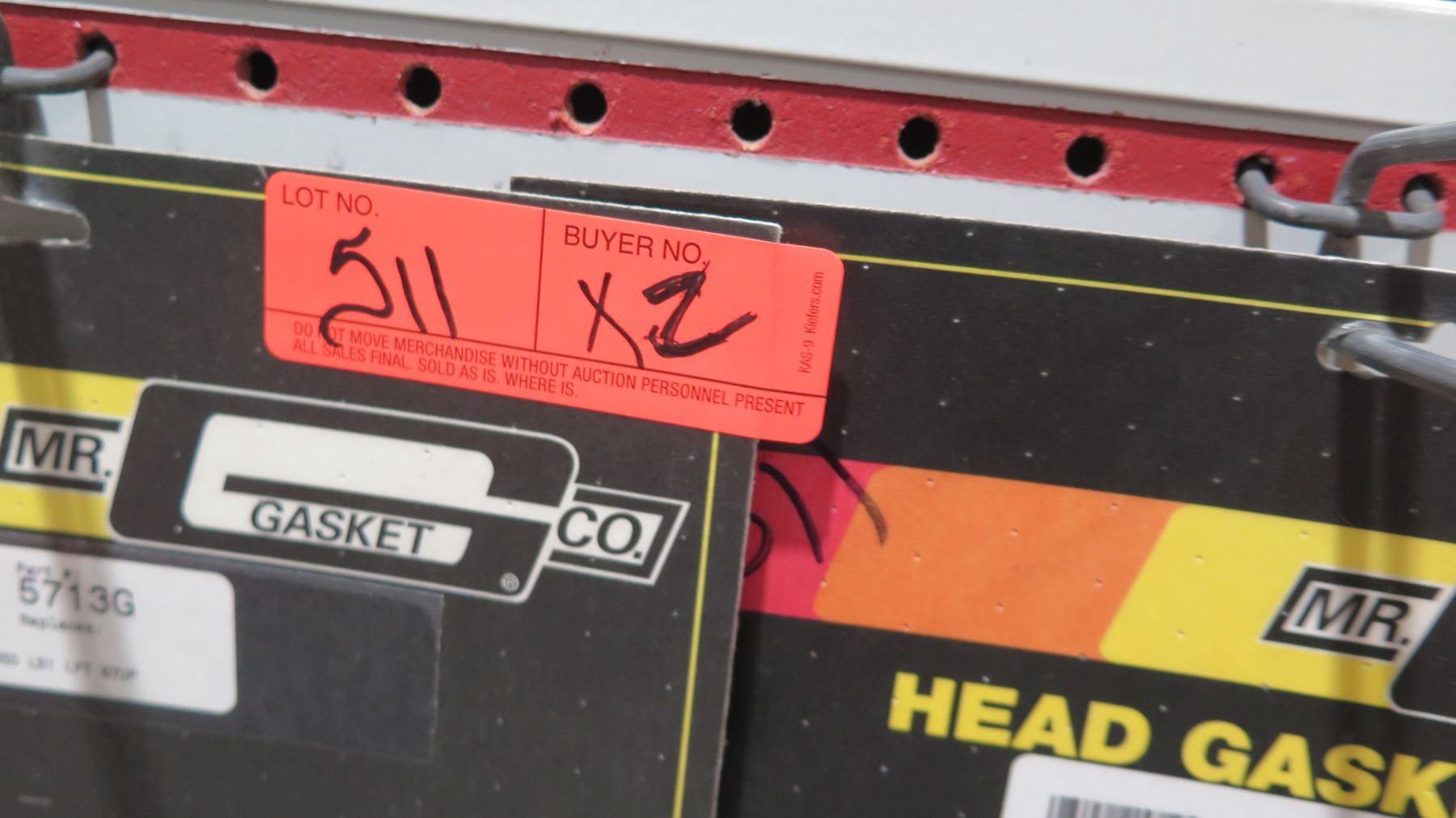 Qty 2 Mr. Gasket Co. 5713G/5714G Head Gaskets (SBC) Oahu Auctions