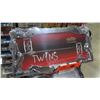 Image 2 : Black Wire Rack w/ Misc License Plate Holders - Twins, Nouveau, Heart, etc