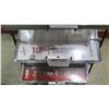 Image 8 : Black Wire Rack w/ Misc License Plate Holders - Twins, Nouveau, Heart, etc