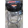 Image 1 : AMSoil Logo Shop Stool 4 Metal Legs w/ Black Seat