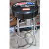 Image 1 : AMSoil Logo Shop Stool 4 Metal Legs w/ Black Seat