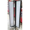 Image 1 : Three Panel Pegboard Display w/ Pedestal Base