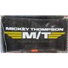 Image 1 : Qty 2 Black Mickey Thompson M/T Tires & Wheels Logo Banner