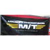 Image 1 : Qty 2 Black Mickey Thompson M/T Tires & Wheels Logo Banner