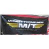 Image 1 : Qty 2 Black Mickey Thompson M/T Tires & Wheels Logo Banner