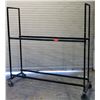 Image 1 : Metal 4 Wheel Adjustable  Tire Rack