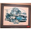 Image 1 : Black Framed SEMA Print 100 Anniversary of the Automobile