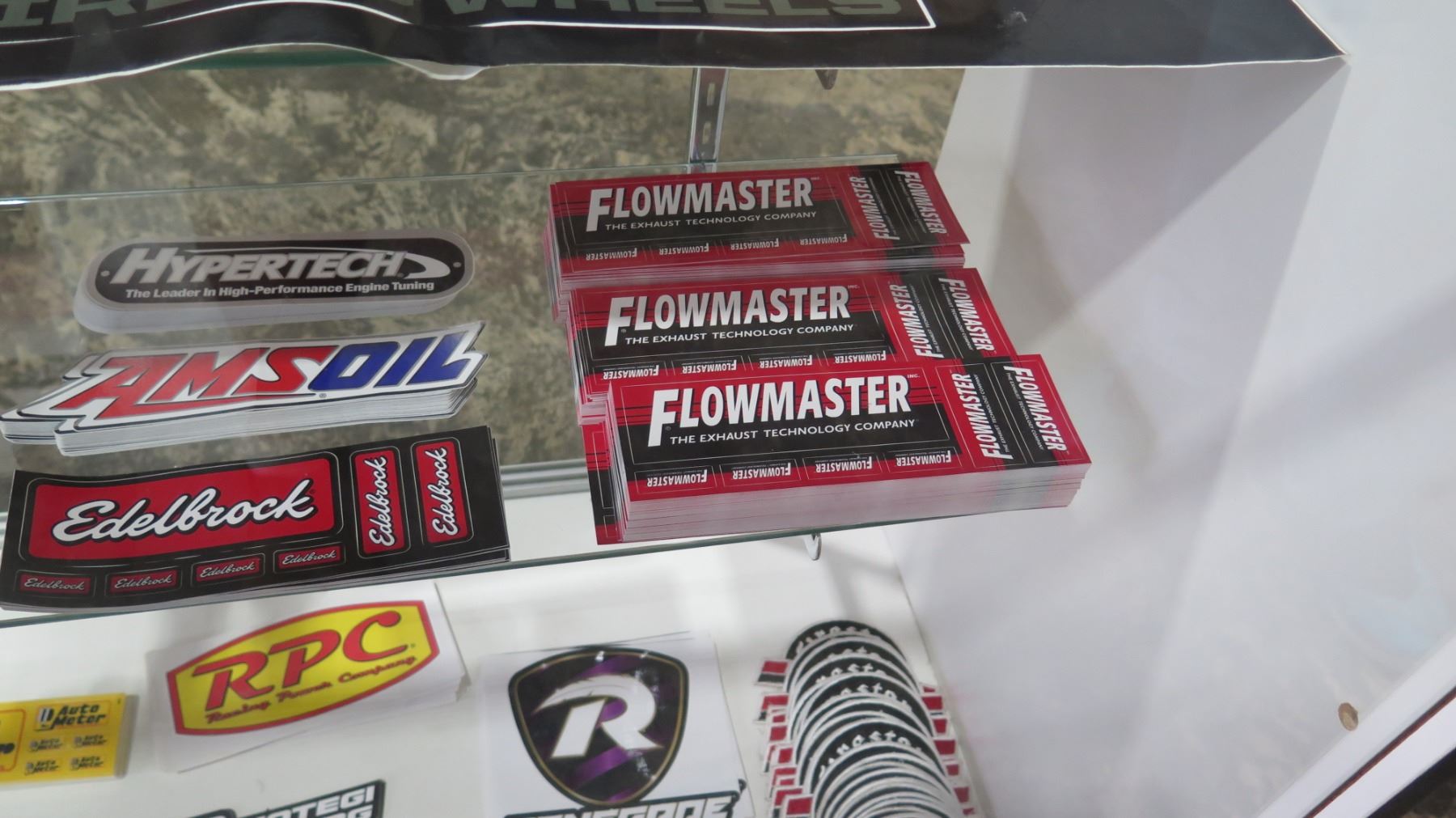 Multiple Misc Stickers Decals Mickey Thompson Rpc Flowmaster Etc Oahu Auctions