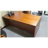 Image 2 : Scan Design L-Shaped Executive Desk w/2 rolling file cabinets & Leather Office Chair