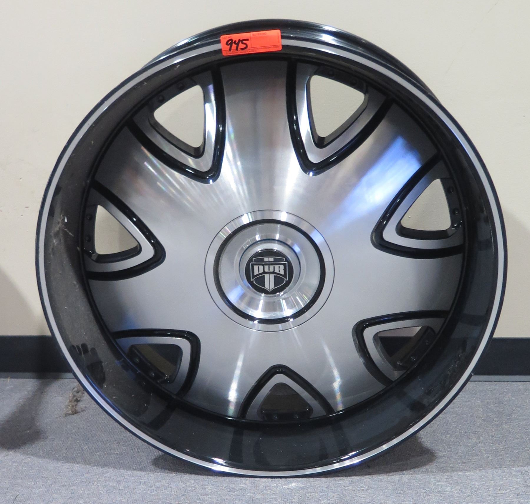 Dub 30 Rims DUB Chrome & Black Wheel Rim 30