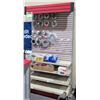 Image 1 : Display Shelf ONLY - Adjustable Pegboard w/ Metal Shelves 50" x 90"