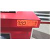 Image 6 : Display Counter ONLY - Red Desk w/ Adjustable Back Shelves 48" x 24" x 42"