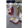 Image 2 : Display Shelf ONLY - Adjustable Pegboard w/ Metal Shelves 60" x 108"
