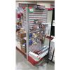 Image 2 : Display Shelf ONLY - Adjustable Pegboard w/ Metal Shelves 60" x 144"