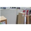 Image 10 : Display Shelf ONLY - Adjustable Pegboard w/ Metal Shelves 60" x 312"