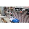 Image 12 : Display Shelf ONLY - Adjustable Pegboard w/ Metal Shelves 60" x 348"
