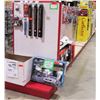 Image 1 : Display Shelf ONLY - Adjustable Pegboard w/ Metal Shelves 60" x 348"