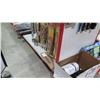 Image 4 : Display Shelf ONLY - Adjustable Pegboard w/ Metal Shelves 60" x 348"