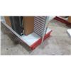 Image 2 : Display Shelf ONLY - Adjustable Pegboard w/ Metal Shelves 60" x 8'