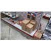 Image 2 : Display Shelf ONLY - Adjustable Pegboard w/ Metal Shelves 60" x 144"