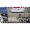 Image 2 : Display Shelf ONLY - Adjustable Pegboard w/ Metal Shelves 48" x 90"