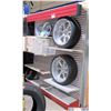 Image 1 : Display Shelf ONLY - Adjustable Pegboard w/ Metal Shelves  90" x 84"