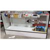Image 1 : Display Counter ONLY - Glass Case w/ Adjustable Shelves 18" x 38" x 70"
