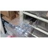 Image 3 : Metal Shelf w/ Multiple Plastic Bins Filled - Screws, Washers, Nuts, etc