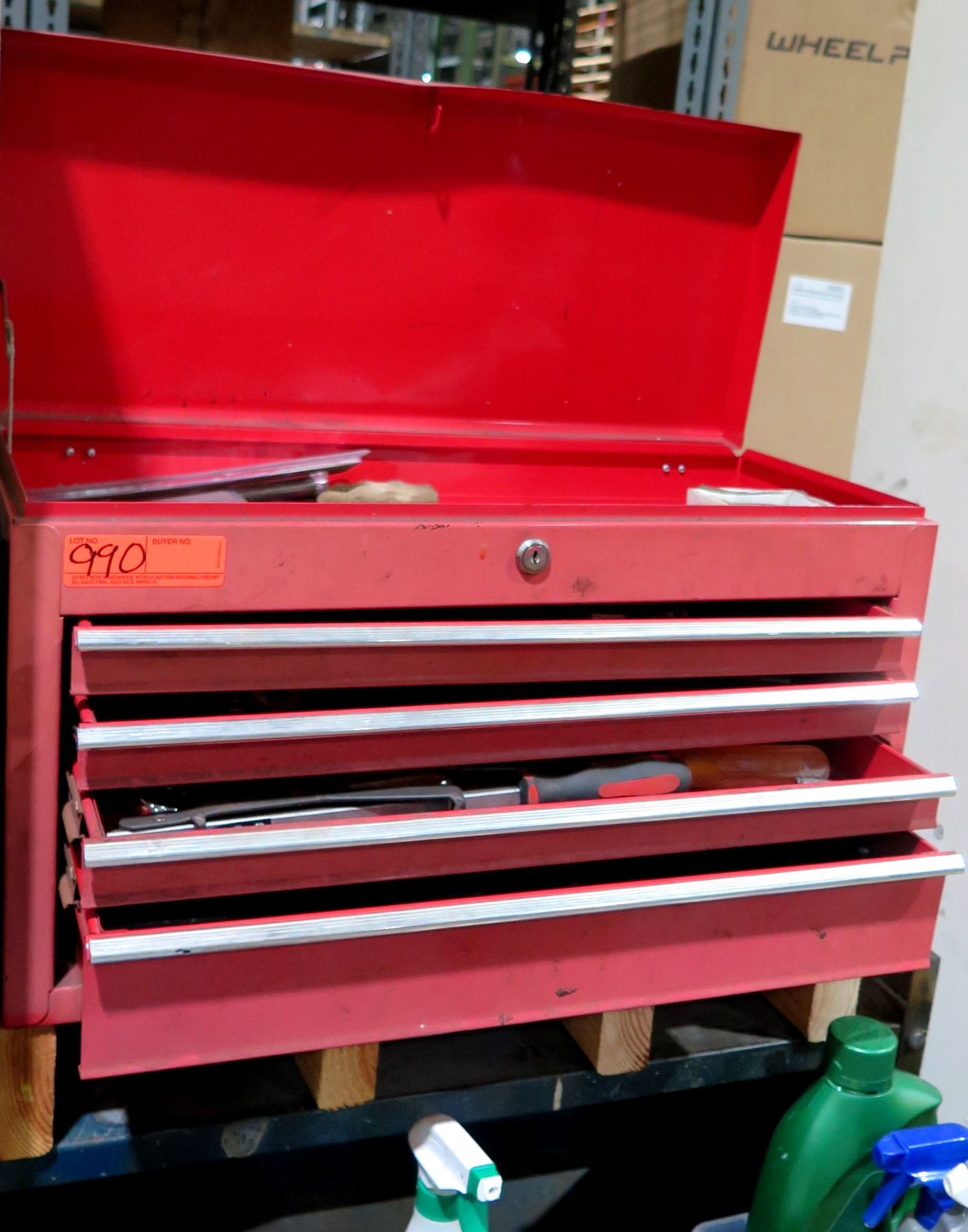 Used mechanics tool box Clearance