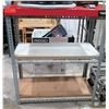 Image 1 : Metal Warehouse Adjustable Shelf  38" x 28" x 48"